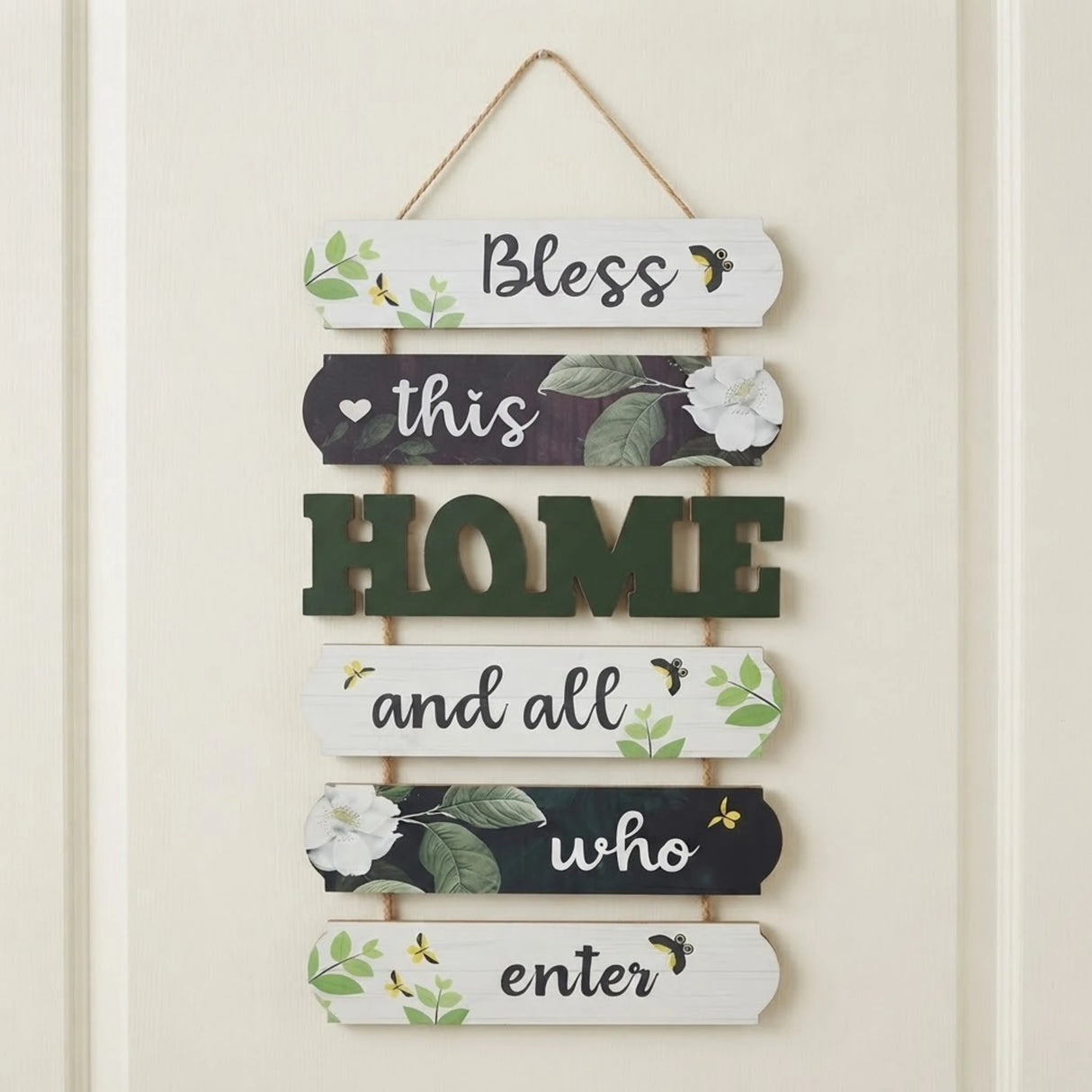 wall hanging quotation home 6s 20"x12" china