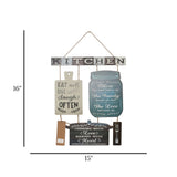 wall hanging quotation kitchen 6s 16"x15" china