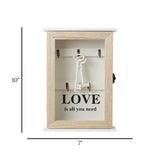 wooden key hook cabnet 5s white 10"x7" china