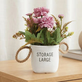 plastic flower pot jasmine purple 9.5''x4'' china
