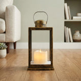 led lantern 1s plastic antique 8"x4" china
