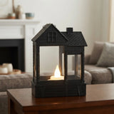 led lantern 1s plastic home black 5"x3.5" china