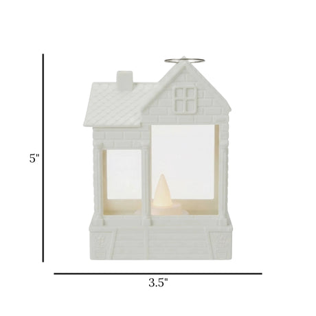 led lantern 1s plastic home white 5"x3.5" china