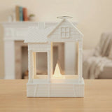 led lantern 1s plastic home white 5"x3.5" china