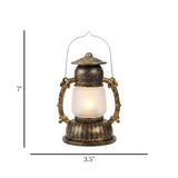 led lantern plastic antique 7"x3.5" china