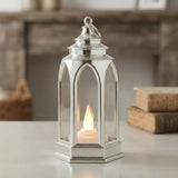 led lantern 1s plastic cylindrical silver 5"x2" china