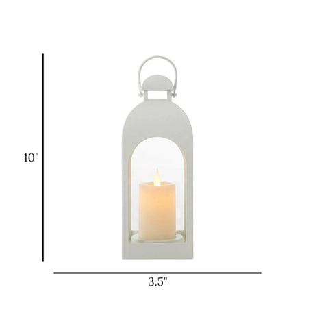 led lantern 1s plastic arch top white 10"x3.5" china