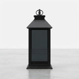 led lantern 1s plastic rectangular black 13"x5.5" china