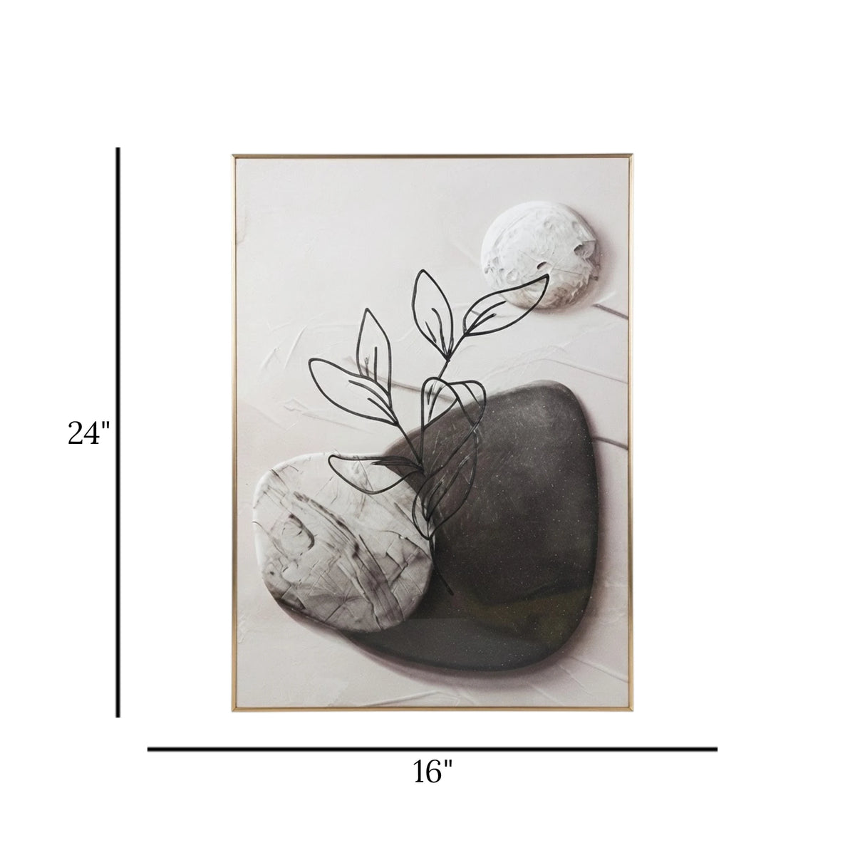 scenery frame 3s stone 24"x16" china