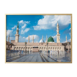 islamic frame crystal stone masjid e nabvi 32"x48" china