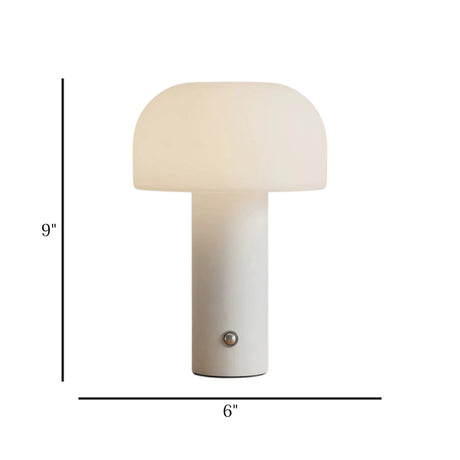 touch lamp metal dumbbell white 9''x6'' china