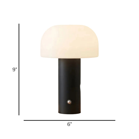 touch lamp metal dumbbell black 9''x6'' china