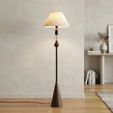 floor lamp metal crystal cone black 63''x16.5'' china