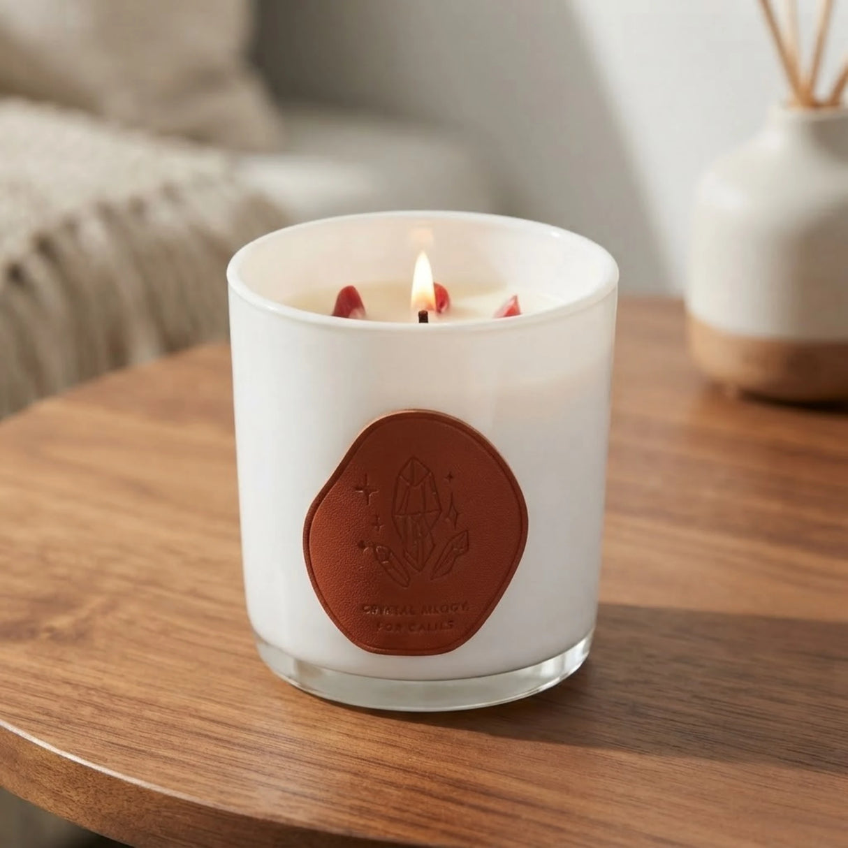 scented wax candle jar whisper of ylang 4''x3'' china