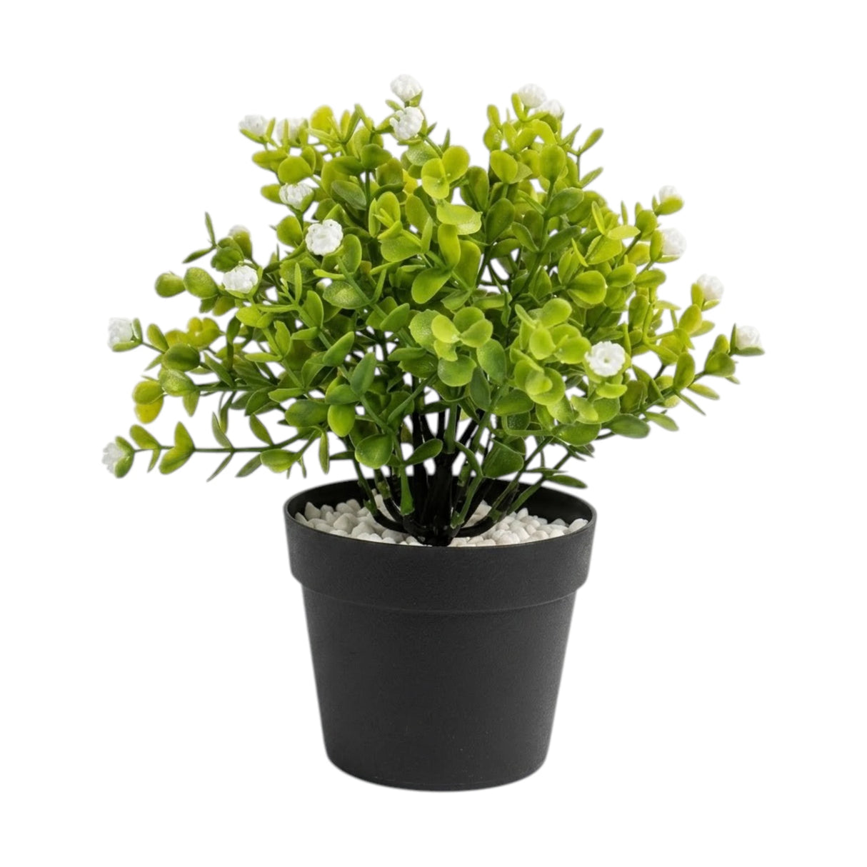 flower pot plastic conebush white 8.5''x4'' china