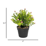 flower pot plastic conebush pink 8.5''x4'' china