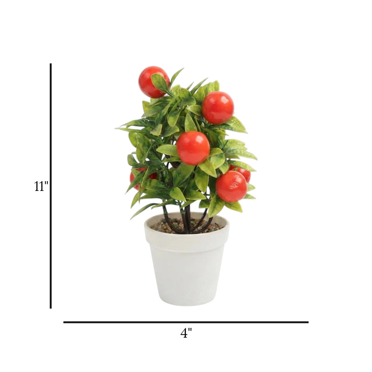 pot plastic berry ball 11"x4" china