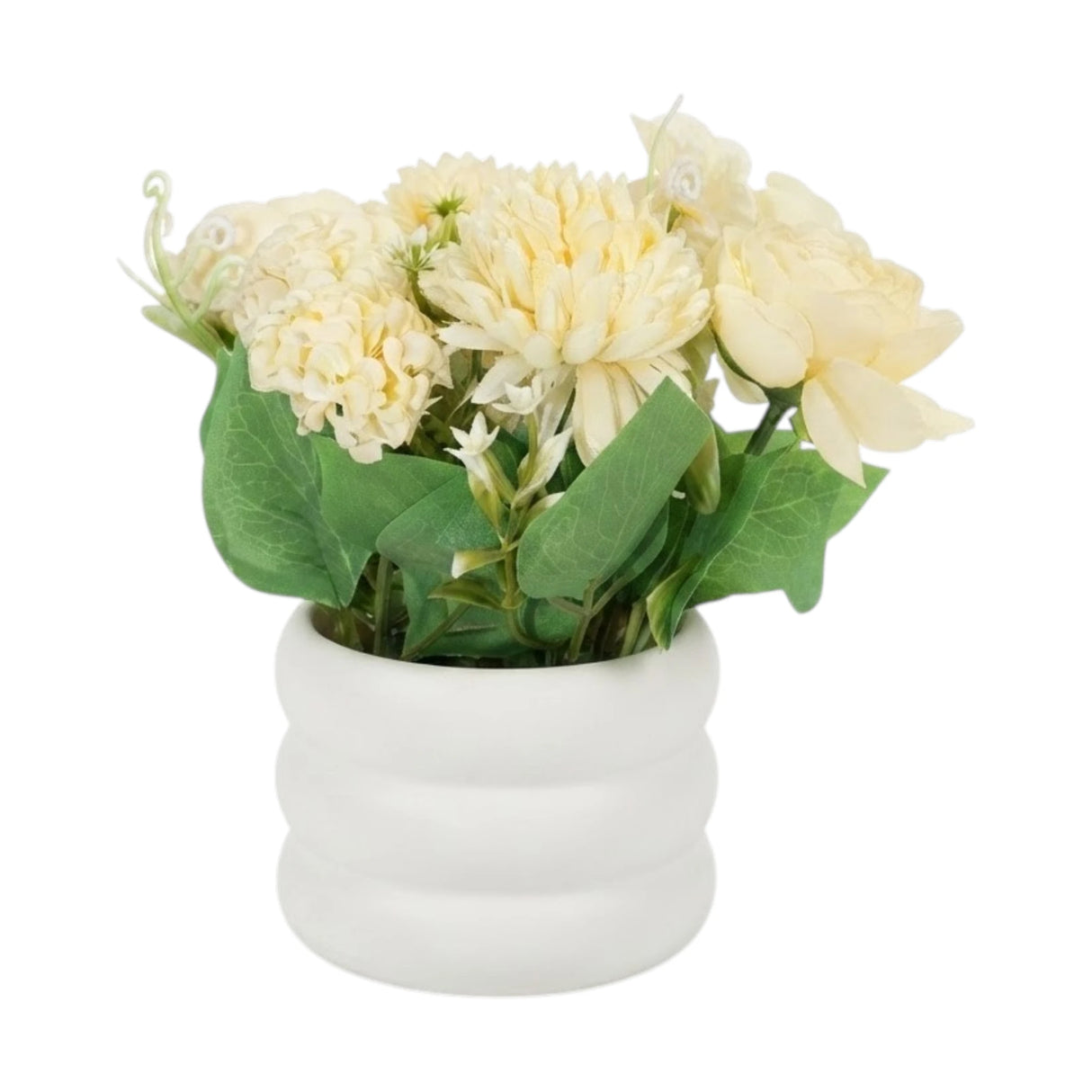 flower pot plastic mums yellow 9''x4'' china