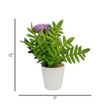 flower pot plastic aster lavender 12''x3'' china