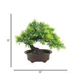 pot plastic foliage 9"x6" china