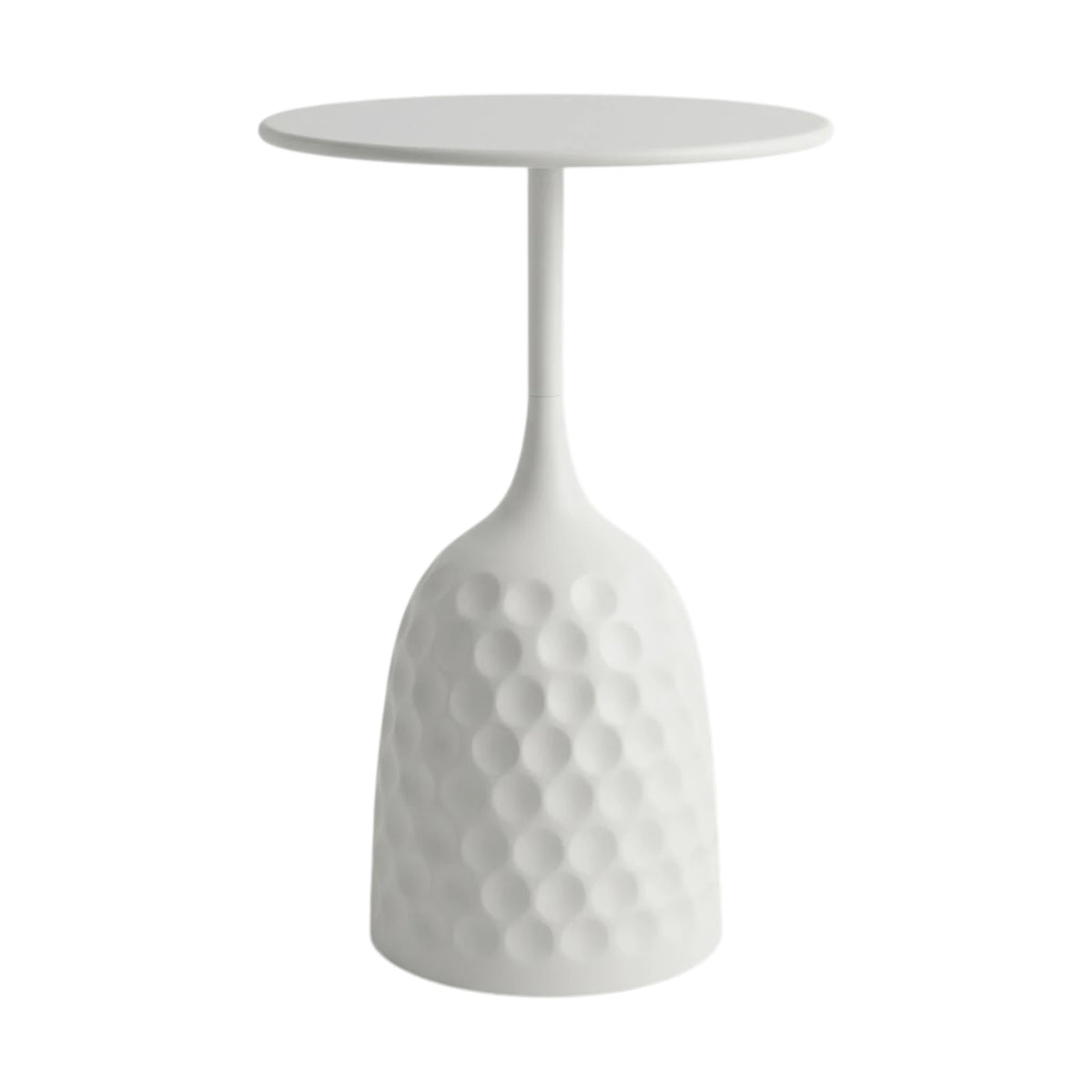 fancy metal table wine glass shape white 16''x23'' china