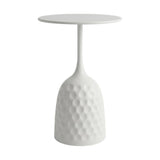 fancy metal table wine glass shape white 16''x23'' china