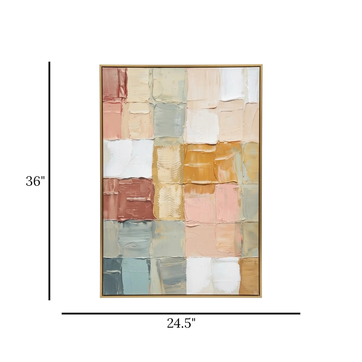 canvas art scenery frame multi blocks 36''x24.5'' china
