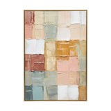 canvas art scenery frame multi blocks 36''x24.5'' china