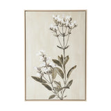 scenery frame wild flower stem 36.5''x24.5'' china