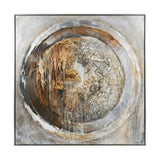 abstract art 3d scenery frame earth cracked 40.5''x40'' china