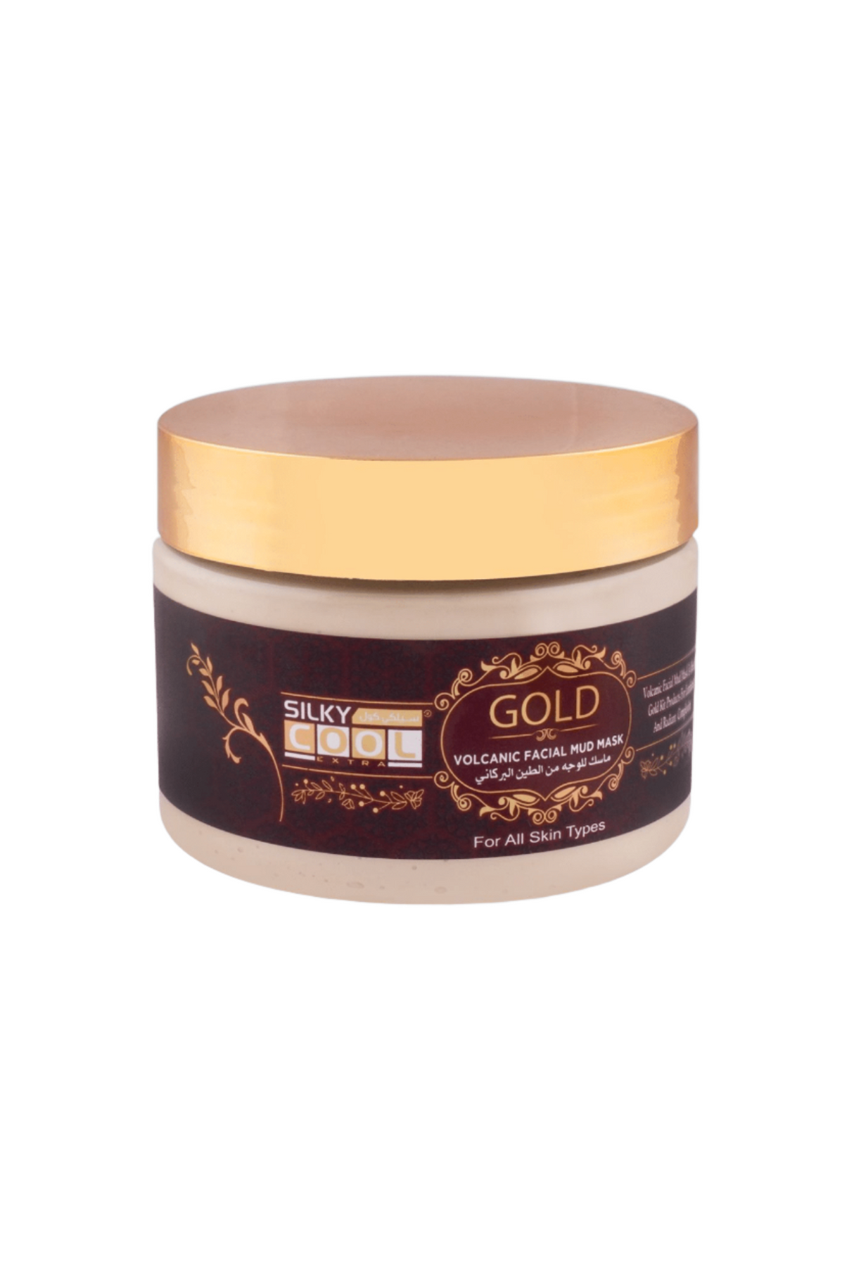 silky cool mud mask gold 350ml