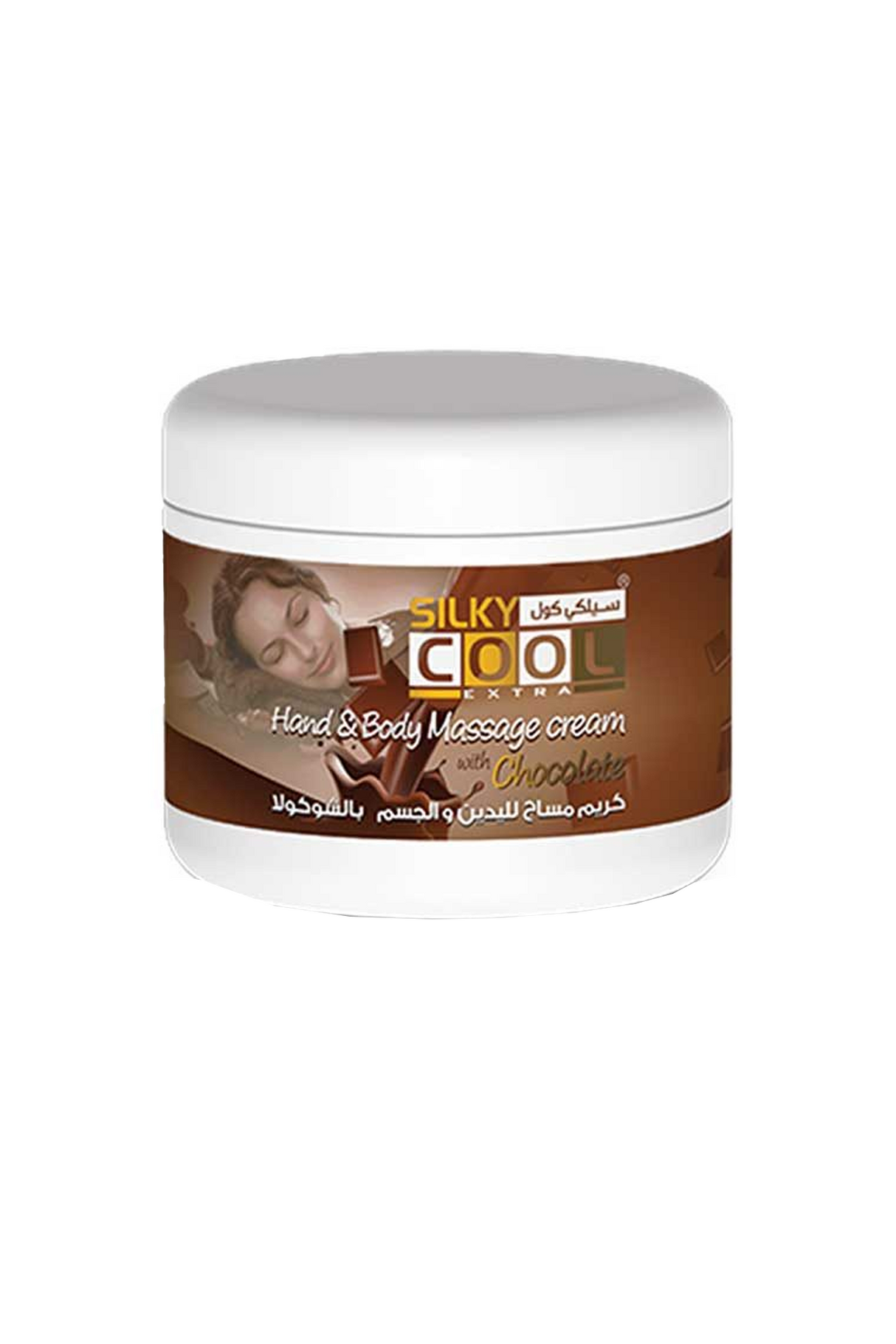 silky cool hand&body massage chocolate 250ml