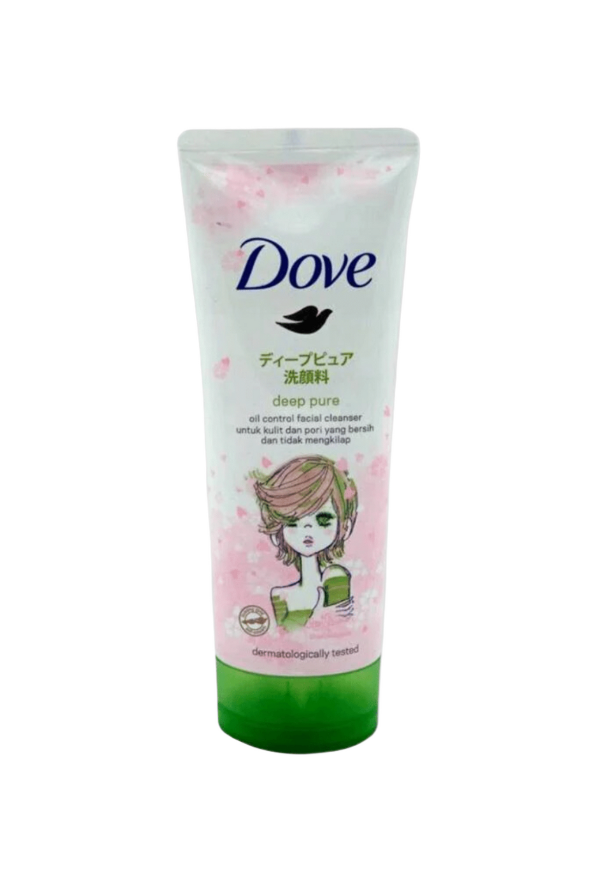 dove face wash deep pure 100g
