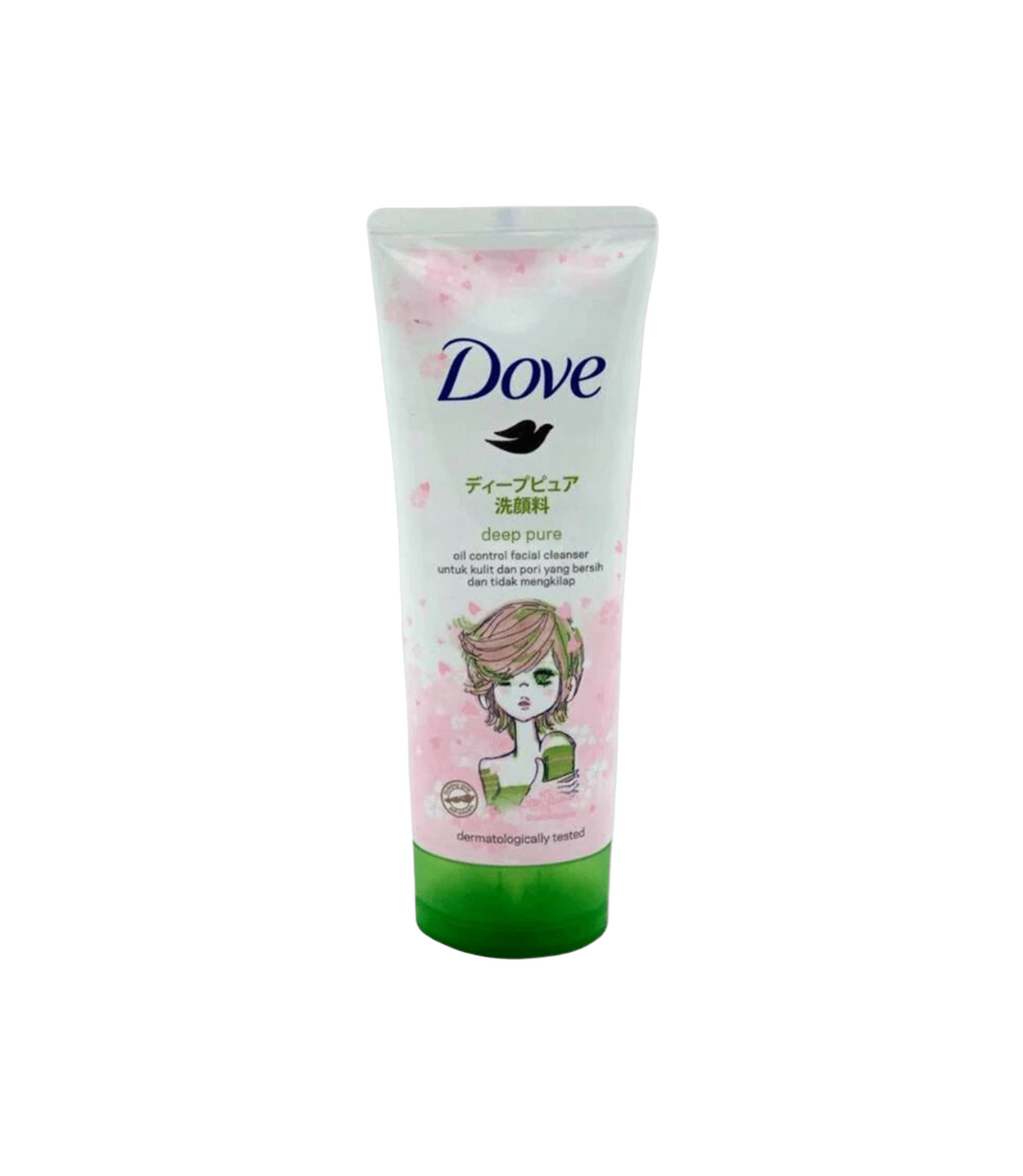 dove face wash deep pure 100g