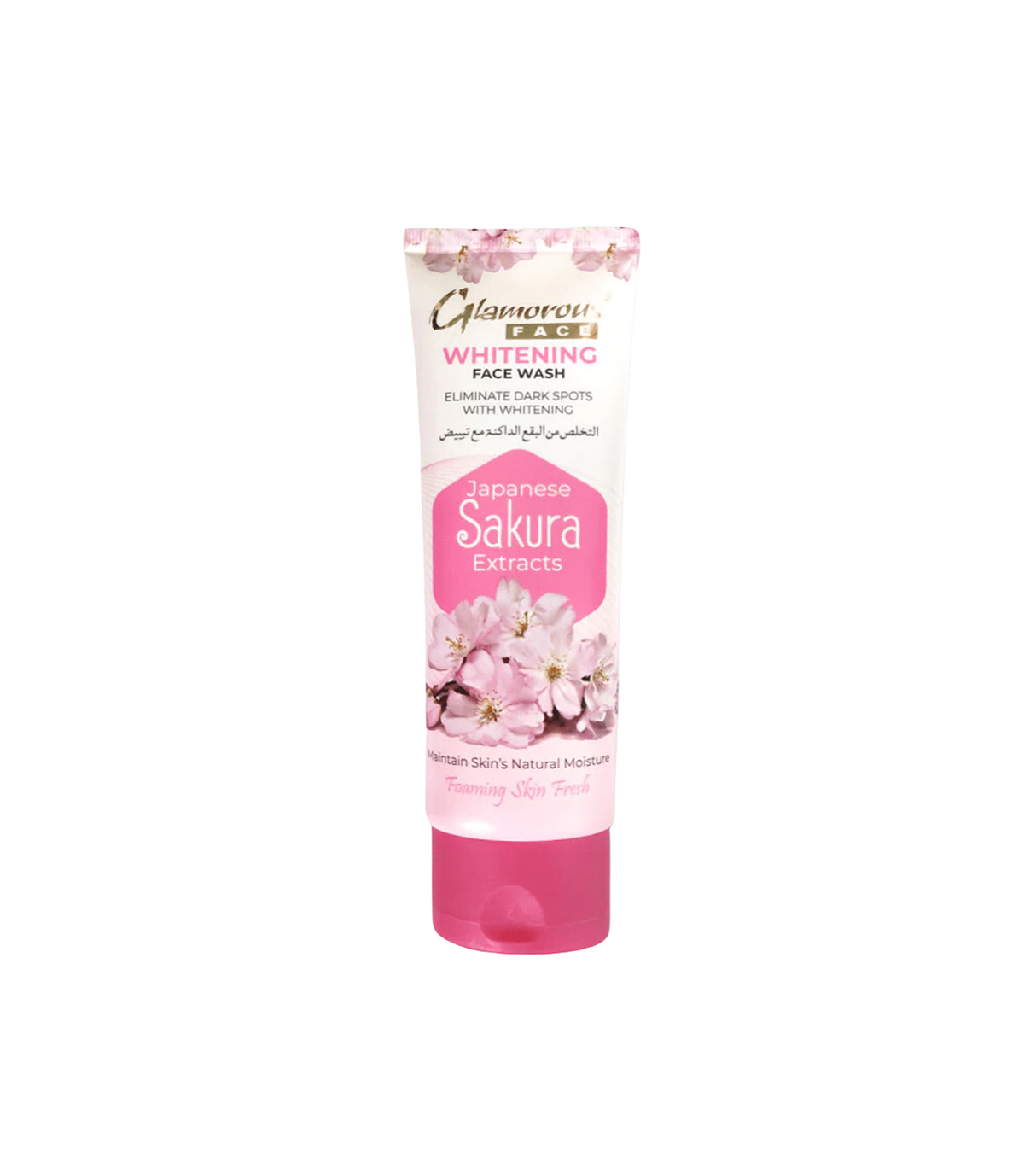 glamorous face wash sakura white 100g