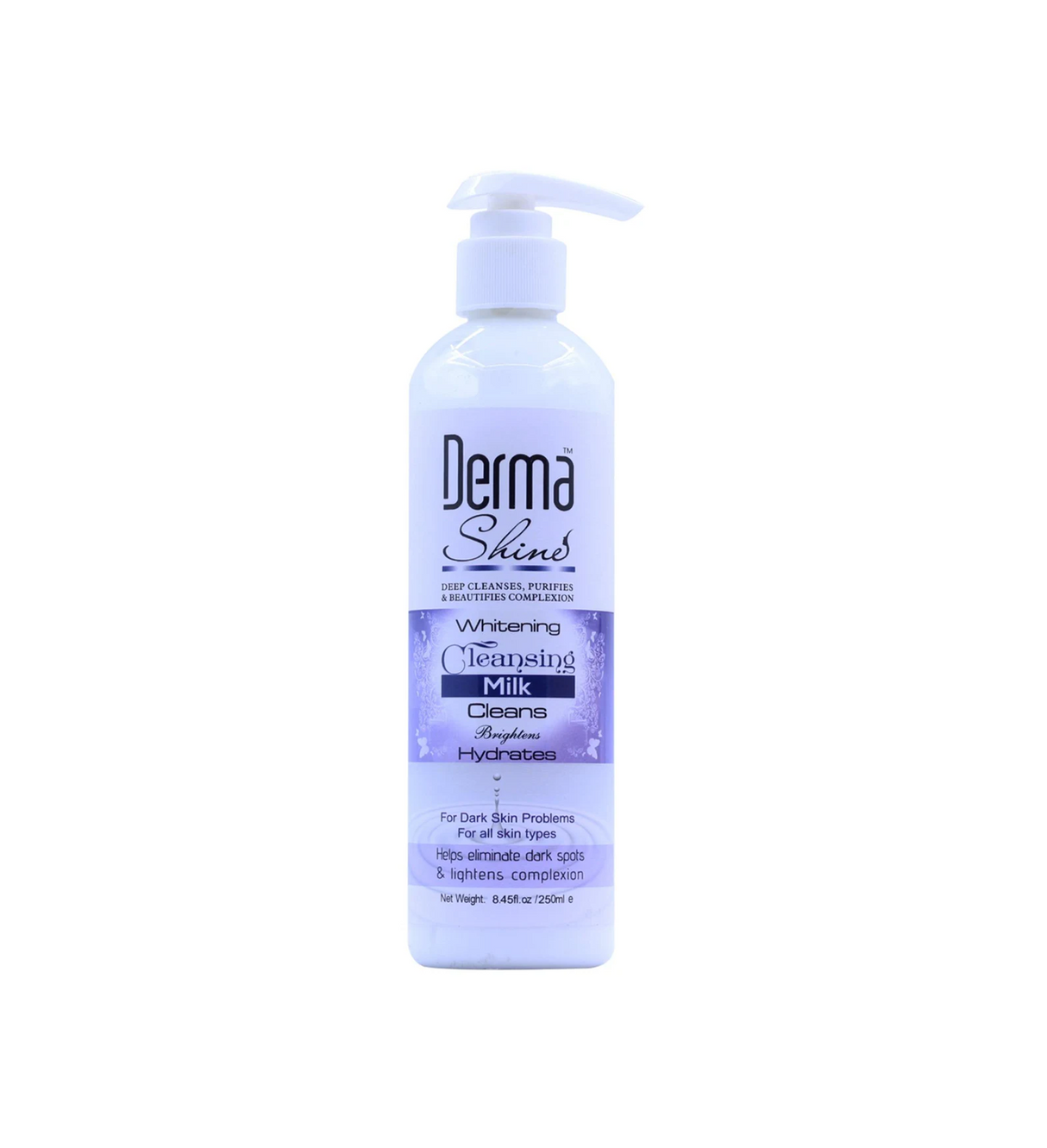 derma shine whitening milk 250ml