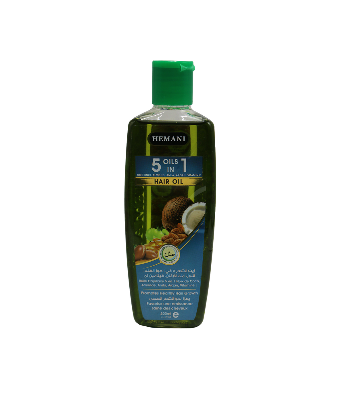 hemani coconut oil 5in1 200ml