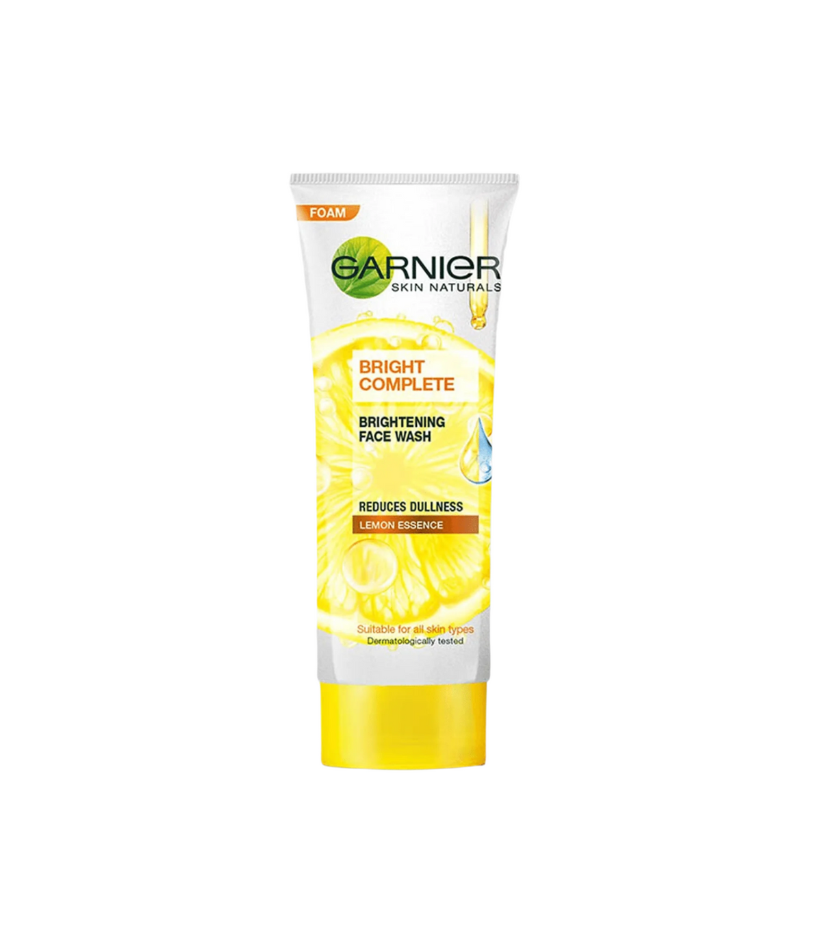 garnier face wash bright complete foam 100ml
