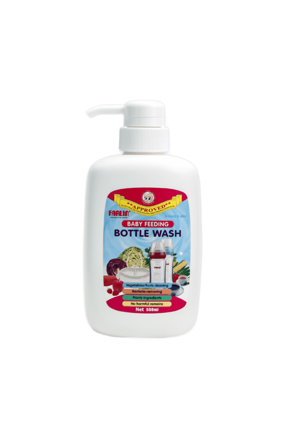 farlin feeder cleaner 500ml taiwan bf-200-5