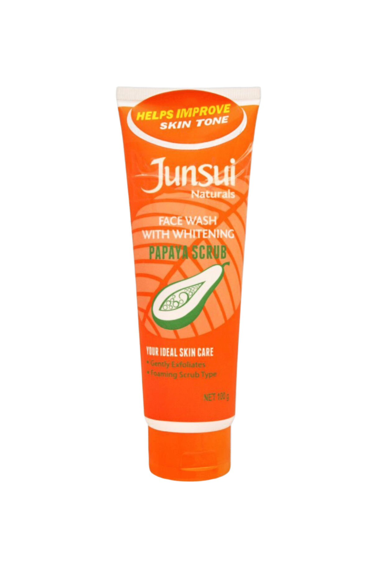 junsui face wash papaya scrub 100g
