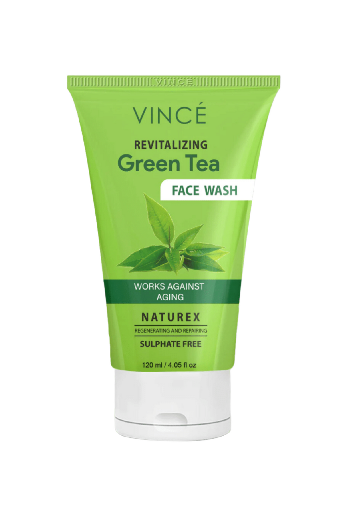 vince face wash green tea 120