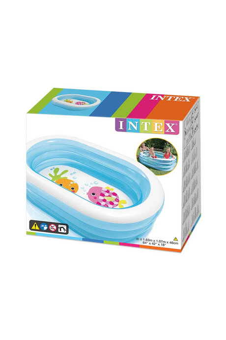 intex swimming pool inflatable 64''x42''x18'' 57482