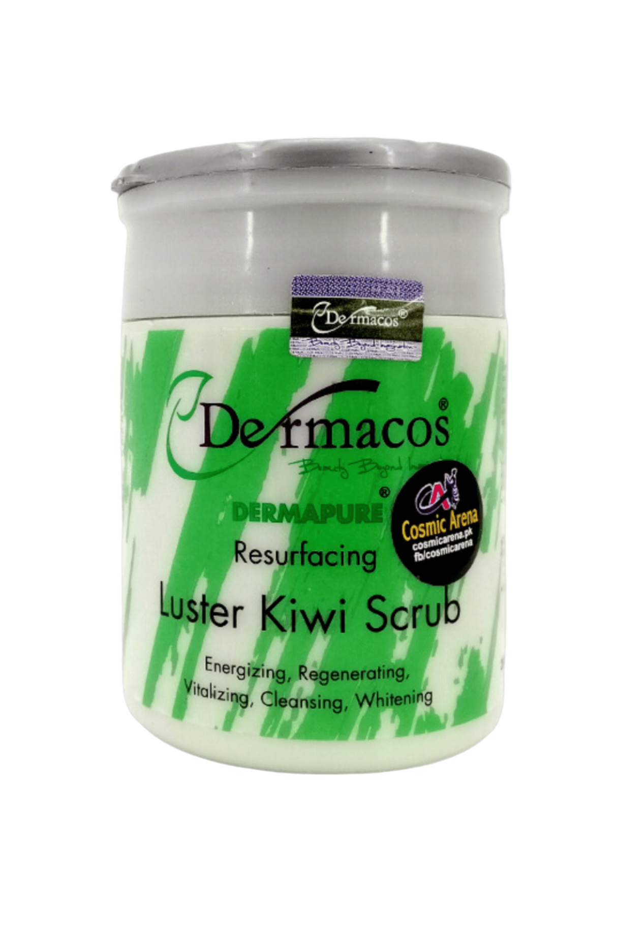 dermacos luster kiwi scrub 200g