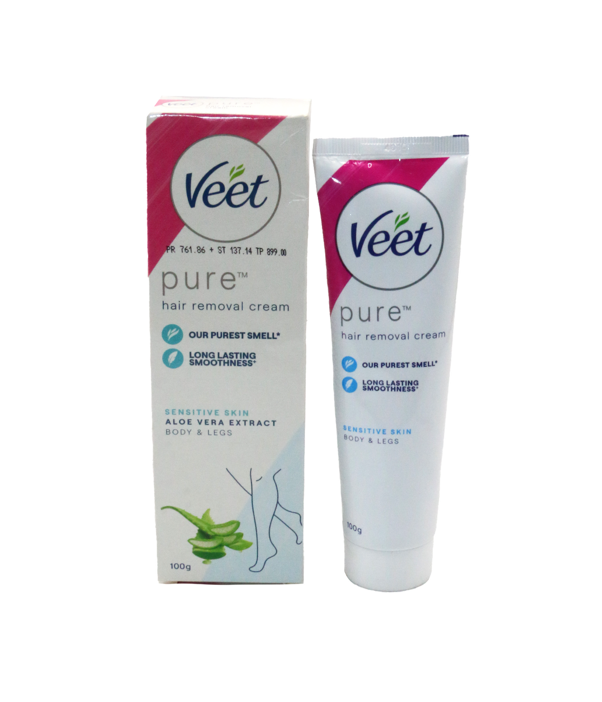 veet hair removal cream sensitive skin 100g