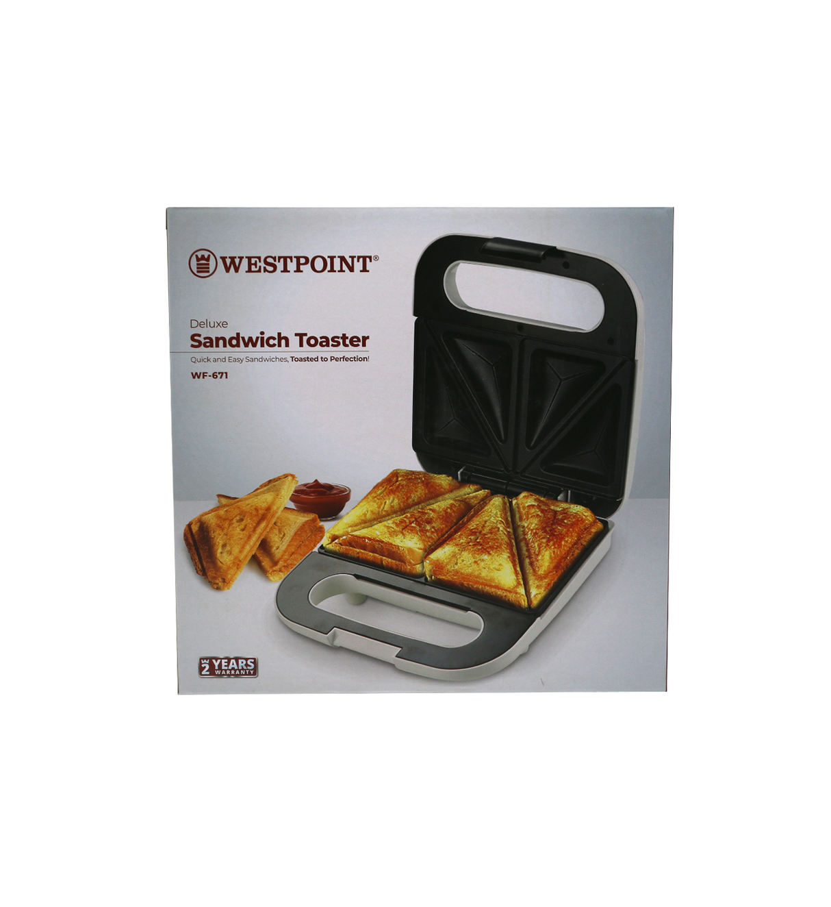 westpoint sandwich maker 671
