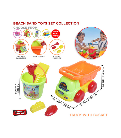 beach truck with bucket 665-7