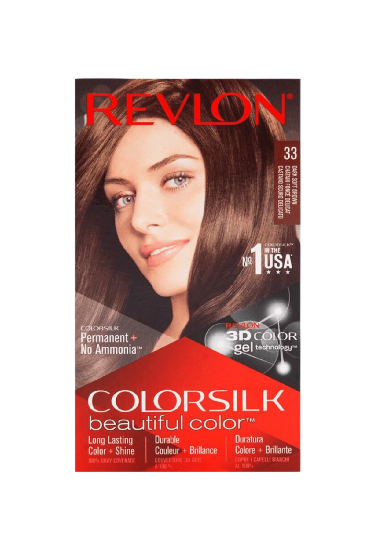 revlon hair color dark soft brown 33