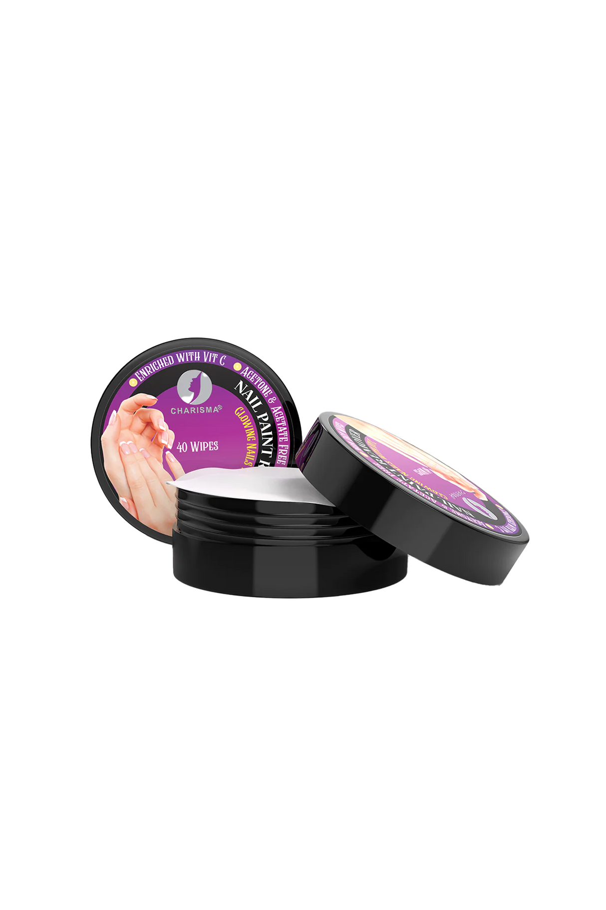 charisma nail paint remover wipes
