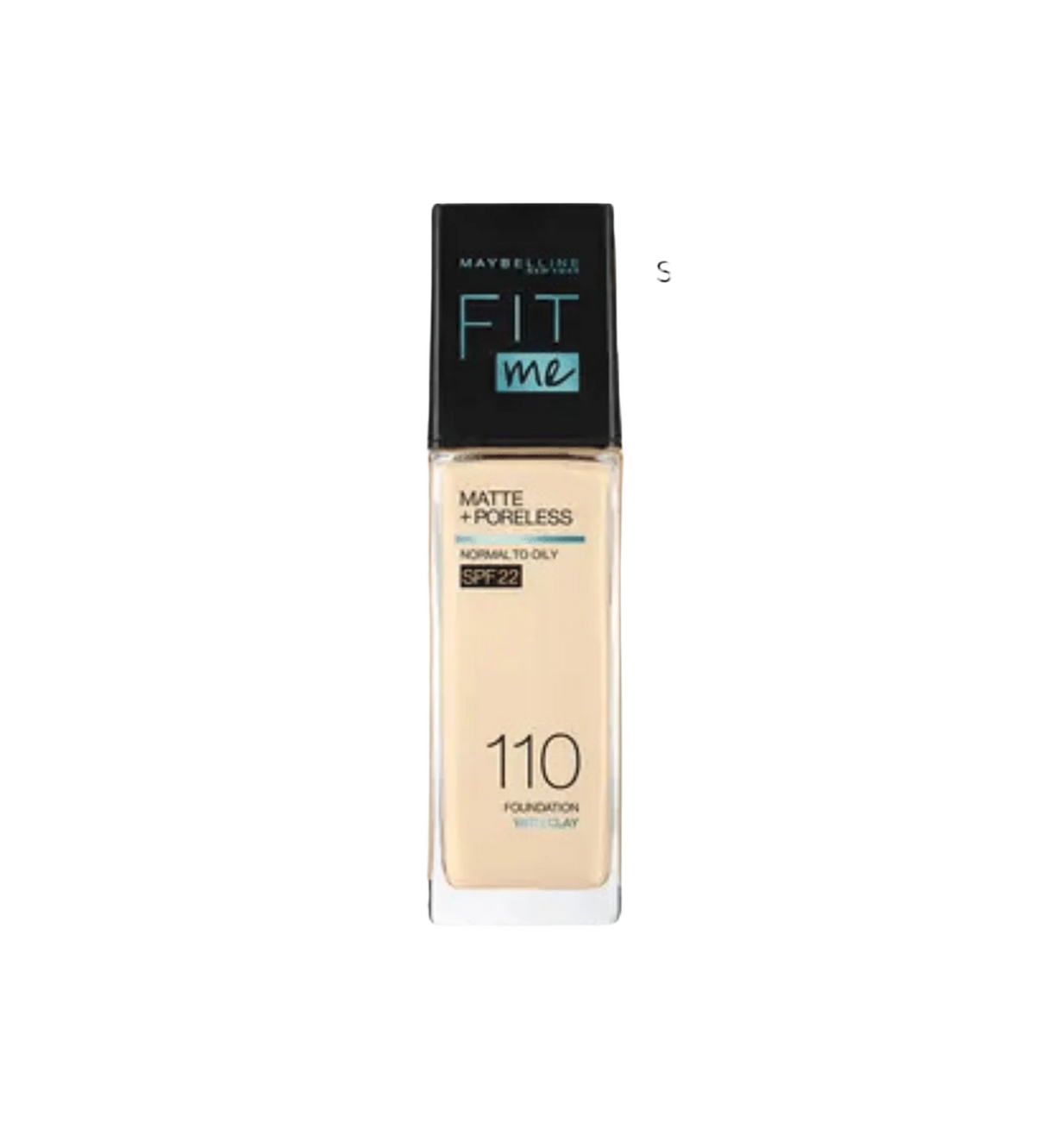 maybelline foundation matte & poreless 110 30ml