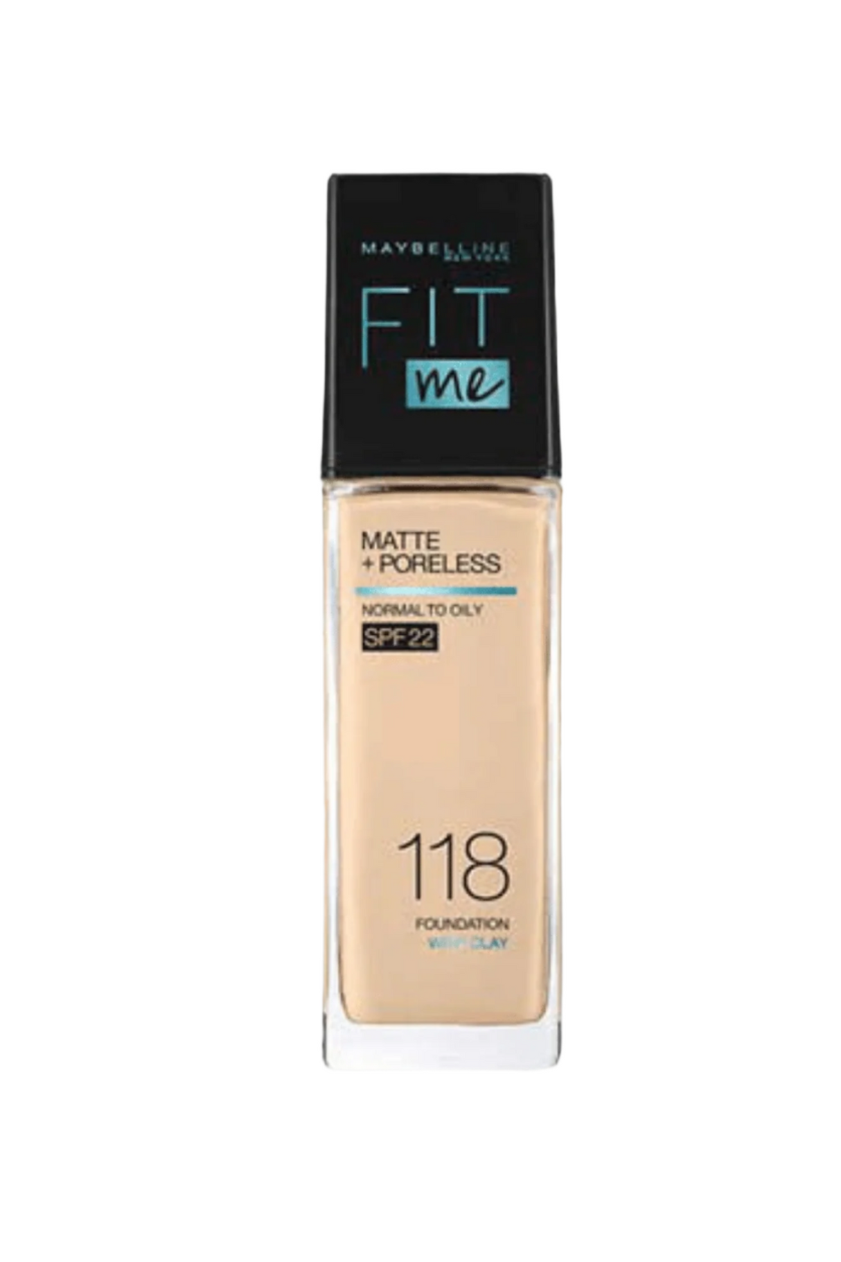 maybelline foundation matte & poreless 118 30ml
